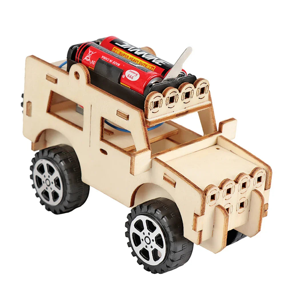 Bildungs Holz DIY Boot – Baue dein eigenes elektrisches Spielboot