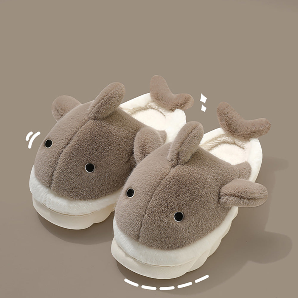 Flauschige Walvis Pantoffeln – Kuscheliger Unisex Komfort