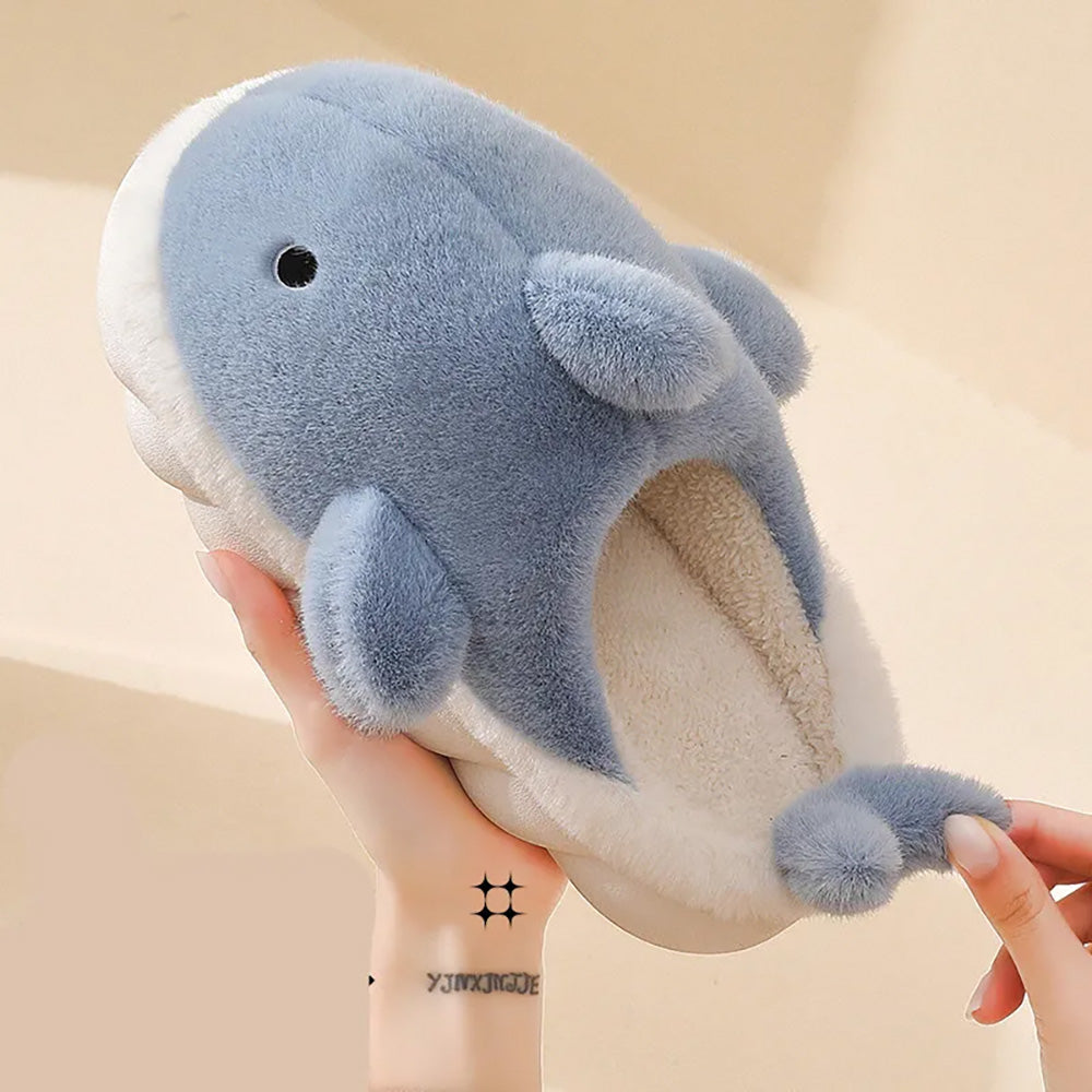 Flauschige Walvis Pantoffeln – Kuscheliger Unisex Komfort