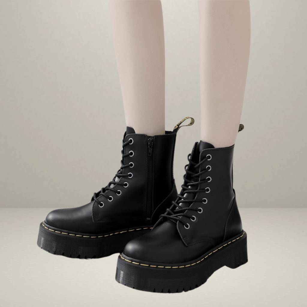 Mila Stilvolle Stiefel – Edgy und Bequem