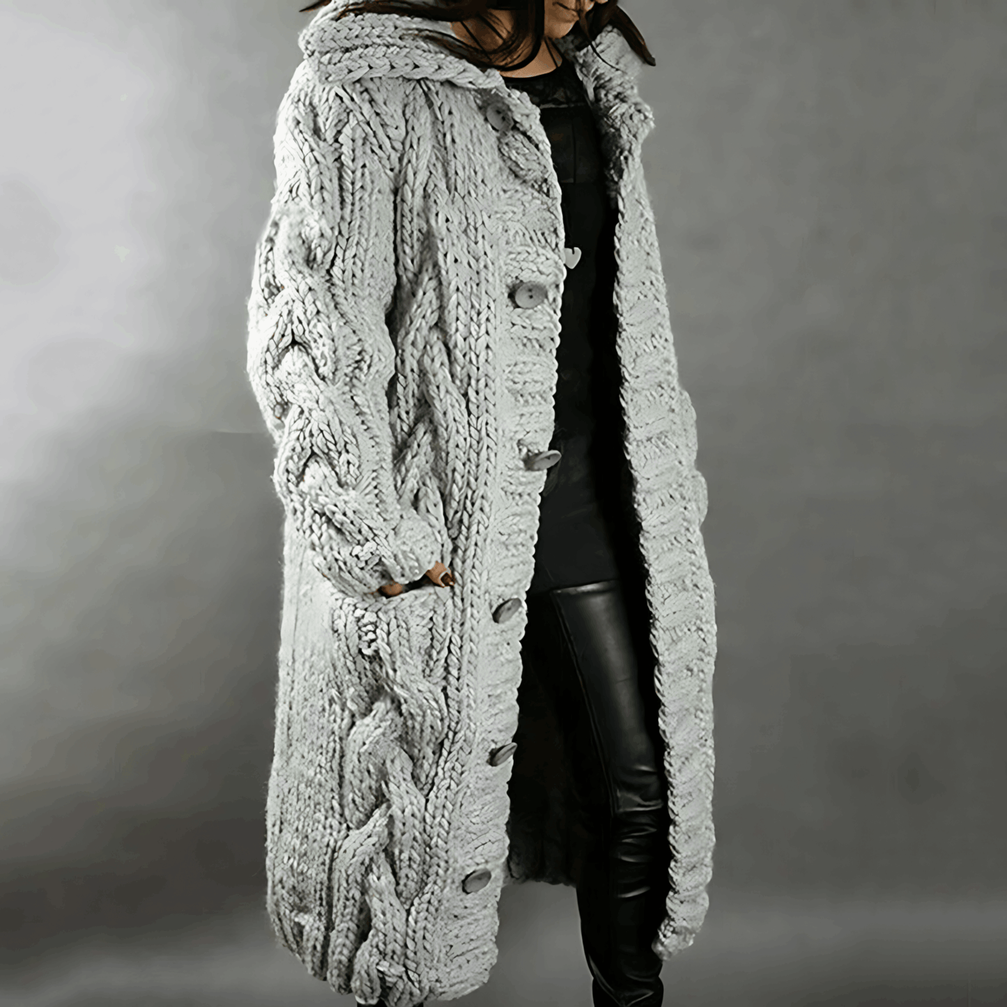 Kuschelige Strickjacke – Perfekt für kalte Tage
