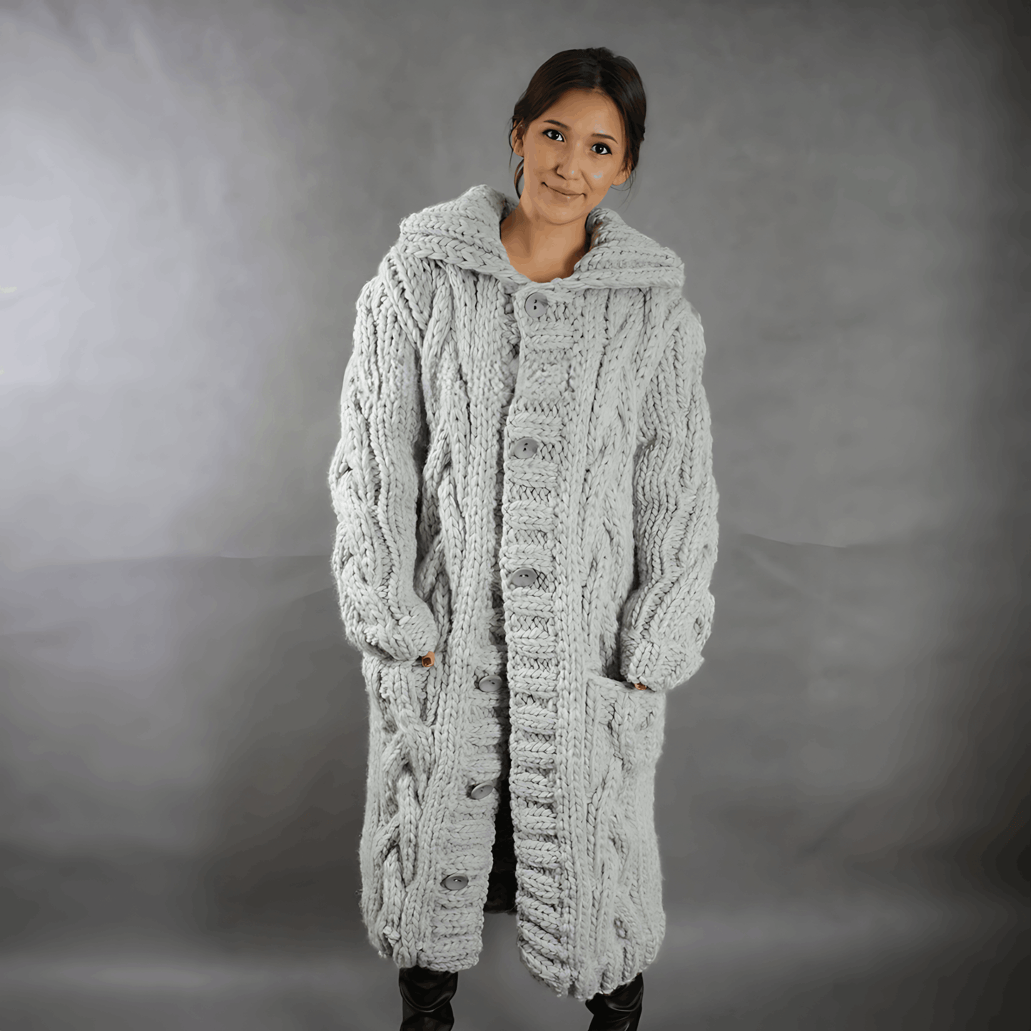 Kuschelige Strickjacke – Perfekt für kalte Tage