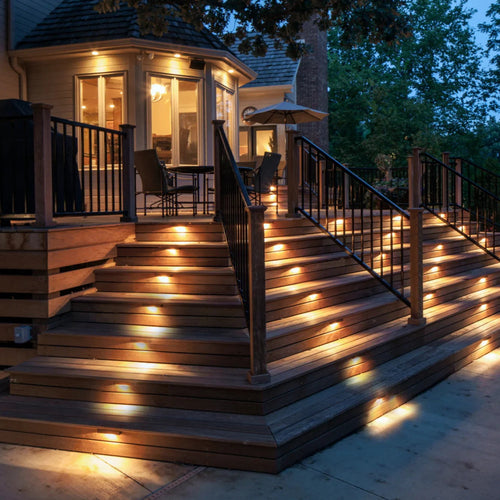 Solare LED-Stufenbeleuchtung