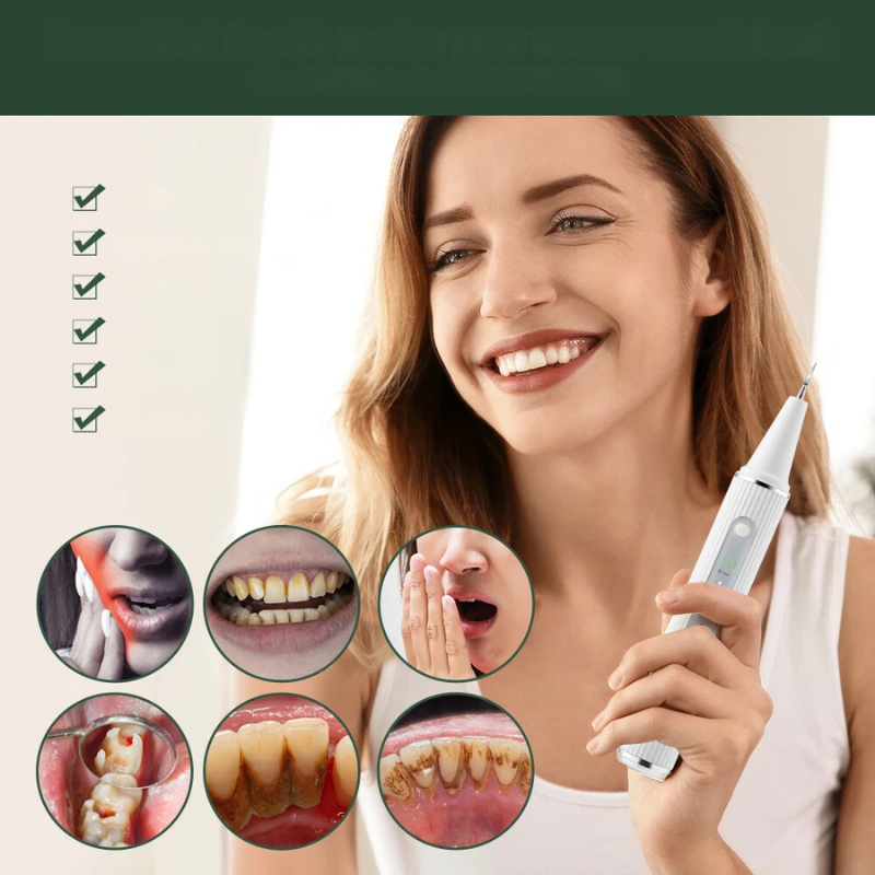 SmileBright Ultraschall-Zahnreiniger – Frisch, Strahlend und Gesund