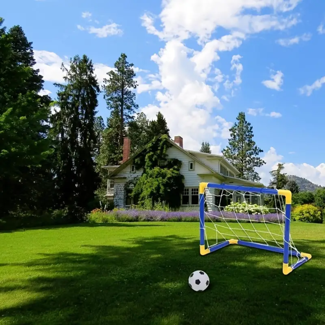 Mini Fußball Tor Set – Kompakte Indoor Spielziel für Kinder