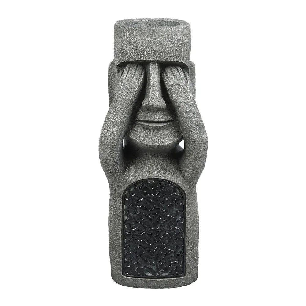 Gartenfiguren mit Charakter – Set aus drei verspielten Skulpturen
