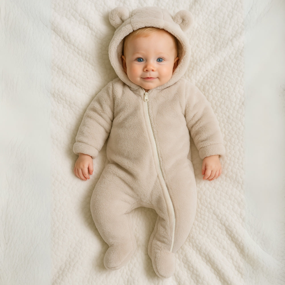 Knuddelbarer Baby-Winteranzug – Warm und Komfortabel für Abenteuer im Freien