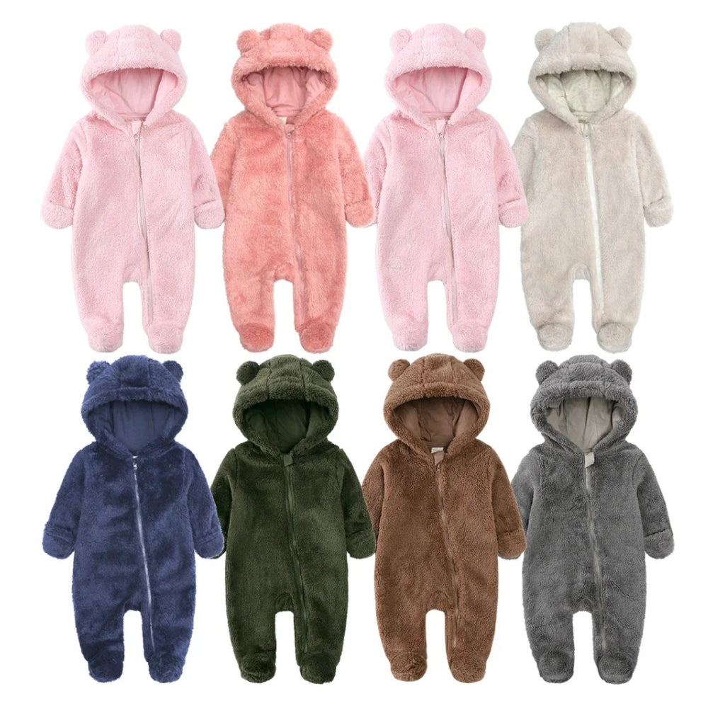 Knuddelbarer Baby-Winteranzug – Warm und Komfortabel für Abenteuer im Freien