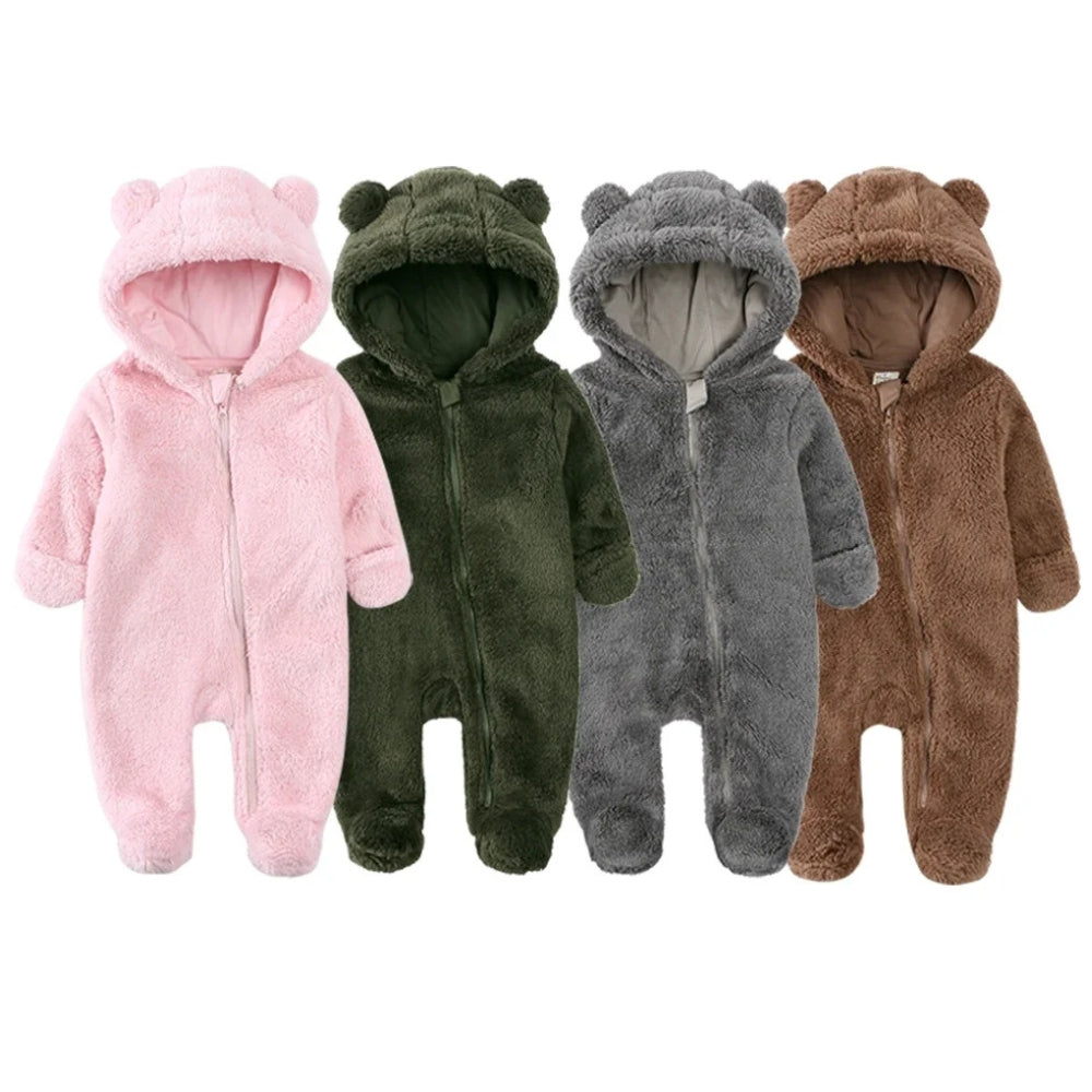 Knuddelbarer Baby-Winteranzug – Warm und Komfortabel für Abenteuer im Freien