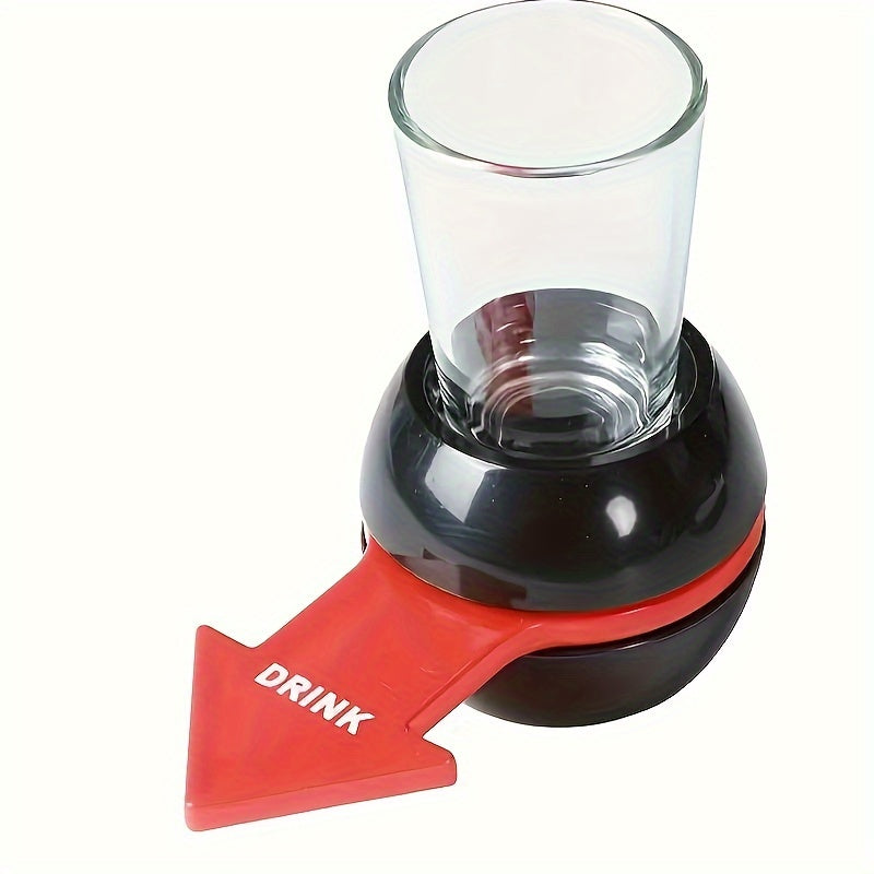Spin the Arrow Shotglass-Spiel – Das ultimative Trinkspiel für Partys