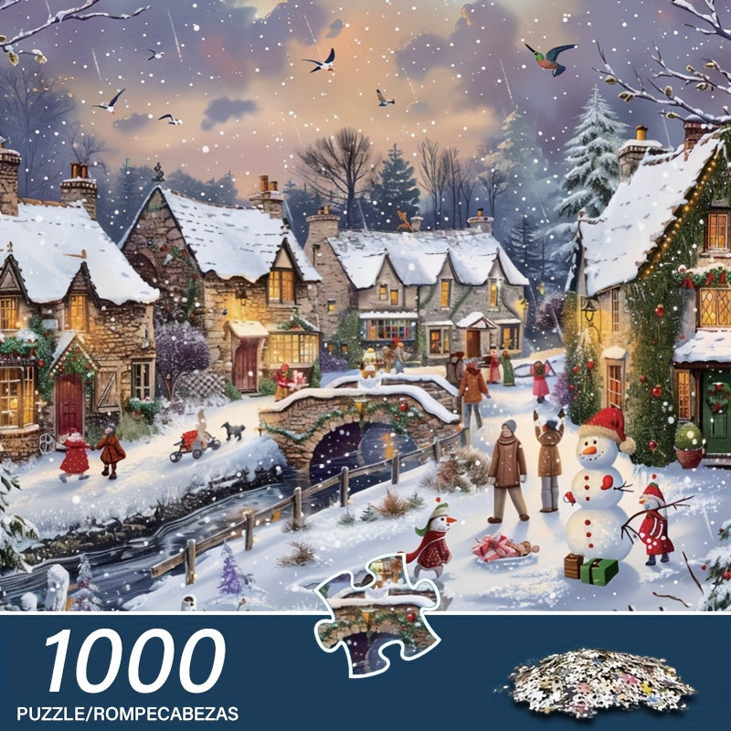 Winterliche Feiertage Puzzle – Für Gemütlichkeit und Spaß