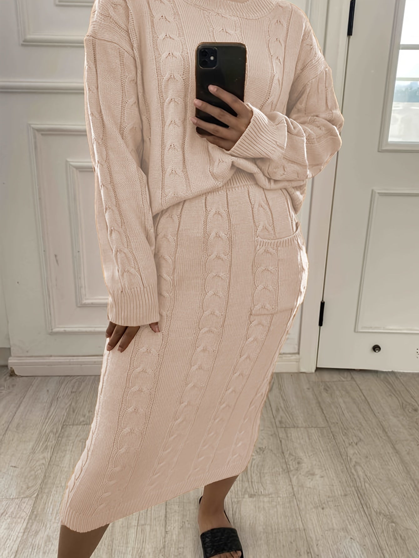 Luna Plus-Size Sweatshirt Set – Bequem und Stylisch für Herbst & Winter