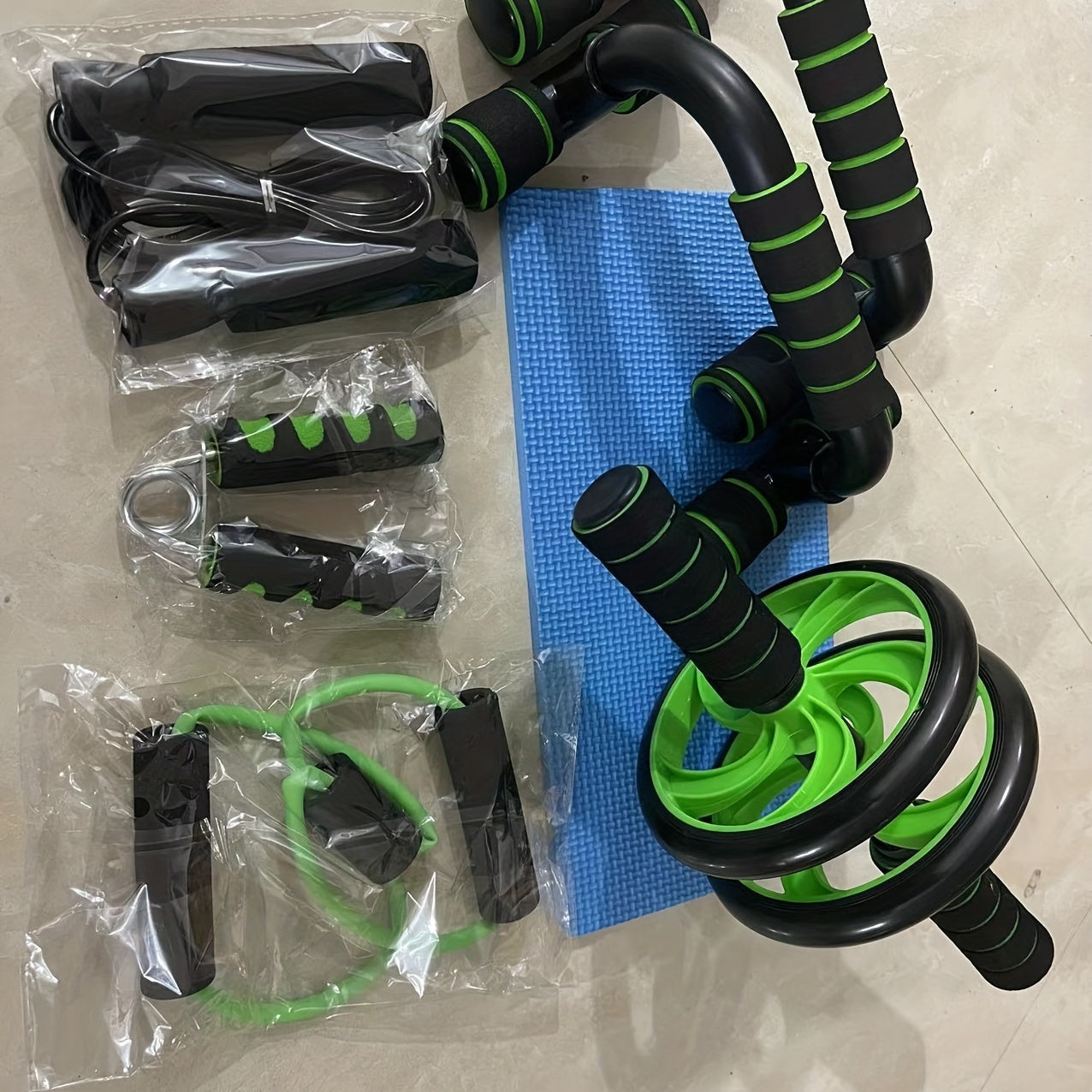 CoreMax Fitness Set – 7-teiliges Training für starke Bauch- und Kernmuskulatur