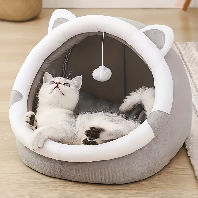 Gemütliches Katzenhaus – Der perfekte Spiel- und Schlafplatz für deine Katze