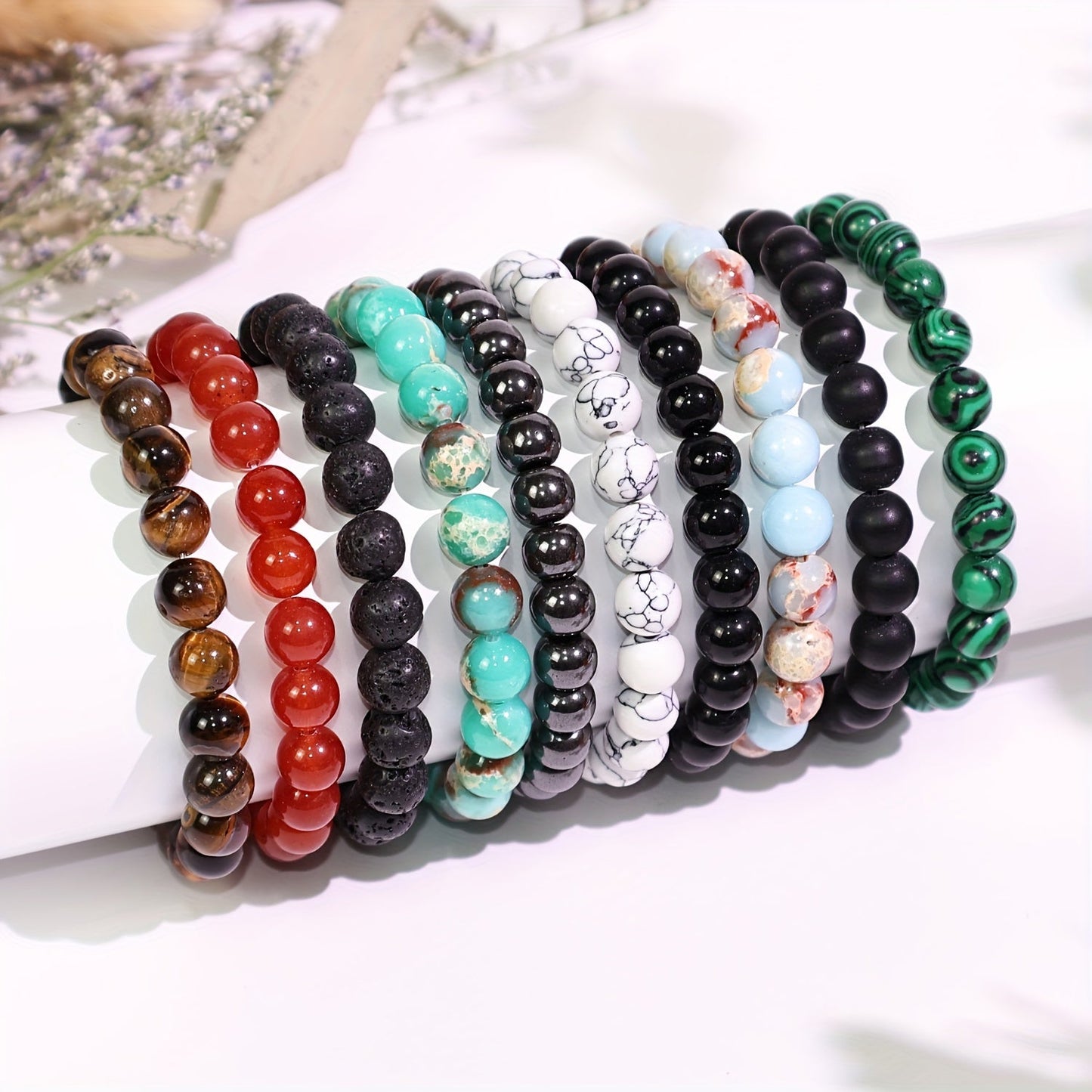 Bunte Naturstein-Armbänder – Für einen stilvollen Flair