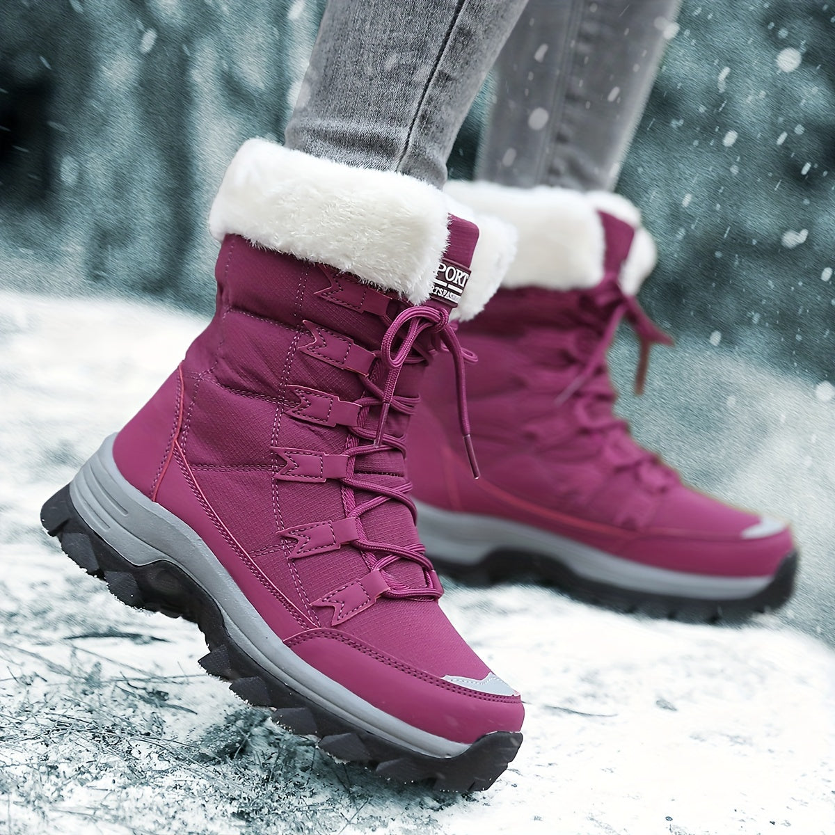 Warme Winterstiefel für Frauen - bequem und stilvoll für kalte Tage