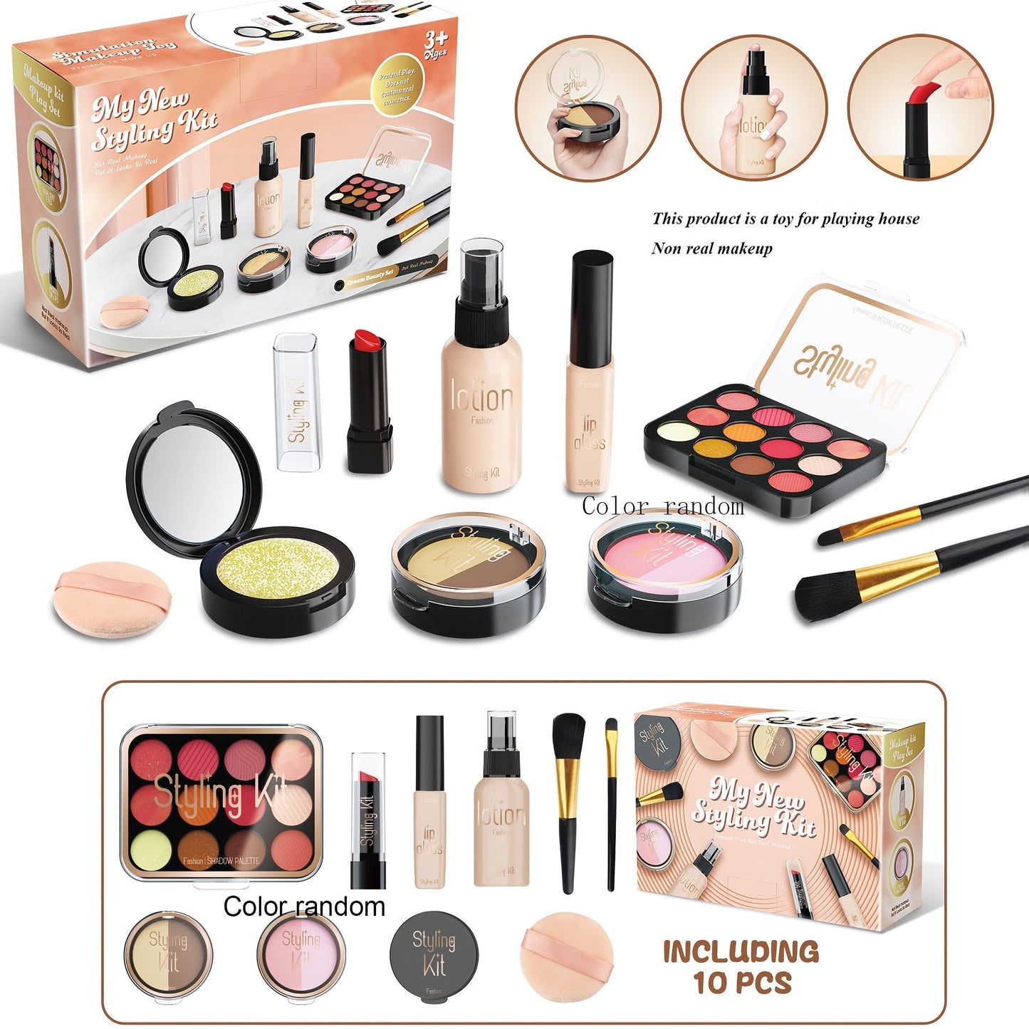 Mini Styling Kit für Kinder – Für Spaß und Kreatives Spielen