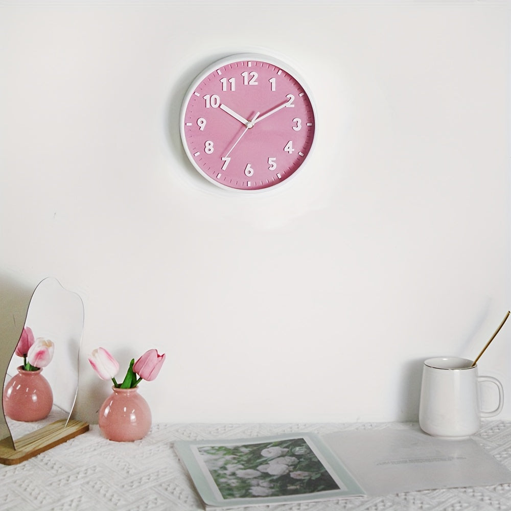 PinkTime Rosa Wanduhr – Modern und dekorativ für jedes Zimmer