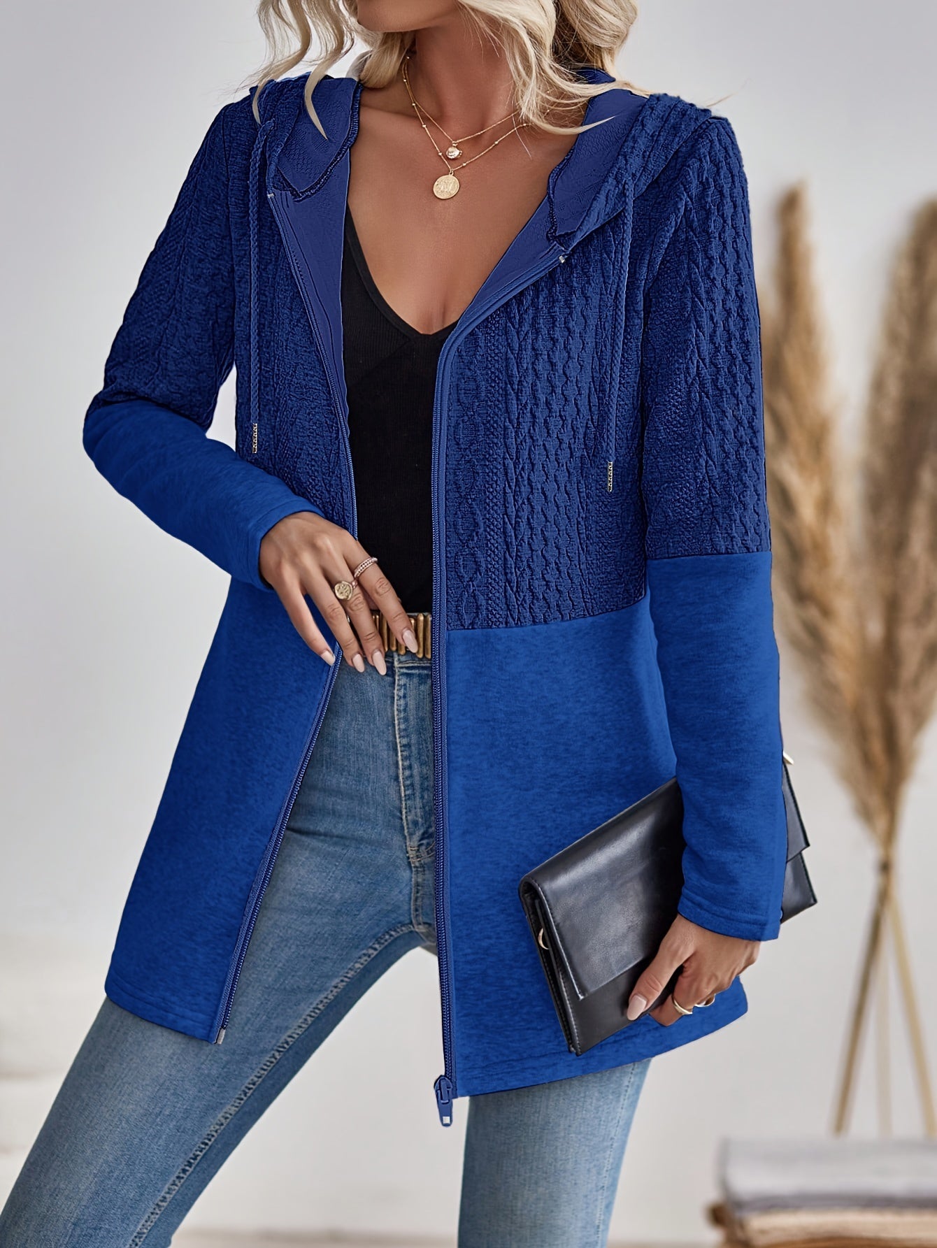 Mila Gestrickter Hoodie - Komfort und Stil für Herbst und Winter für Damen