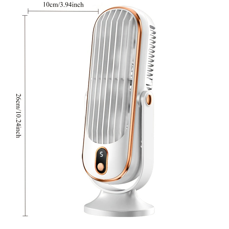 Tragbarer Ventilator – Stilvoll, Leistungsstark und Flexibel Kühlen