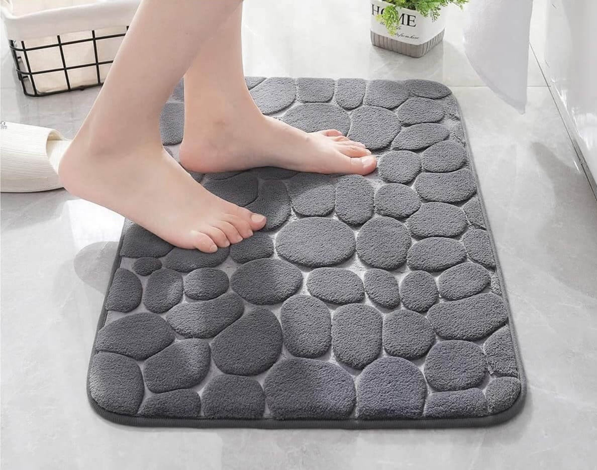 Steinmatte für das Bad