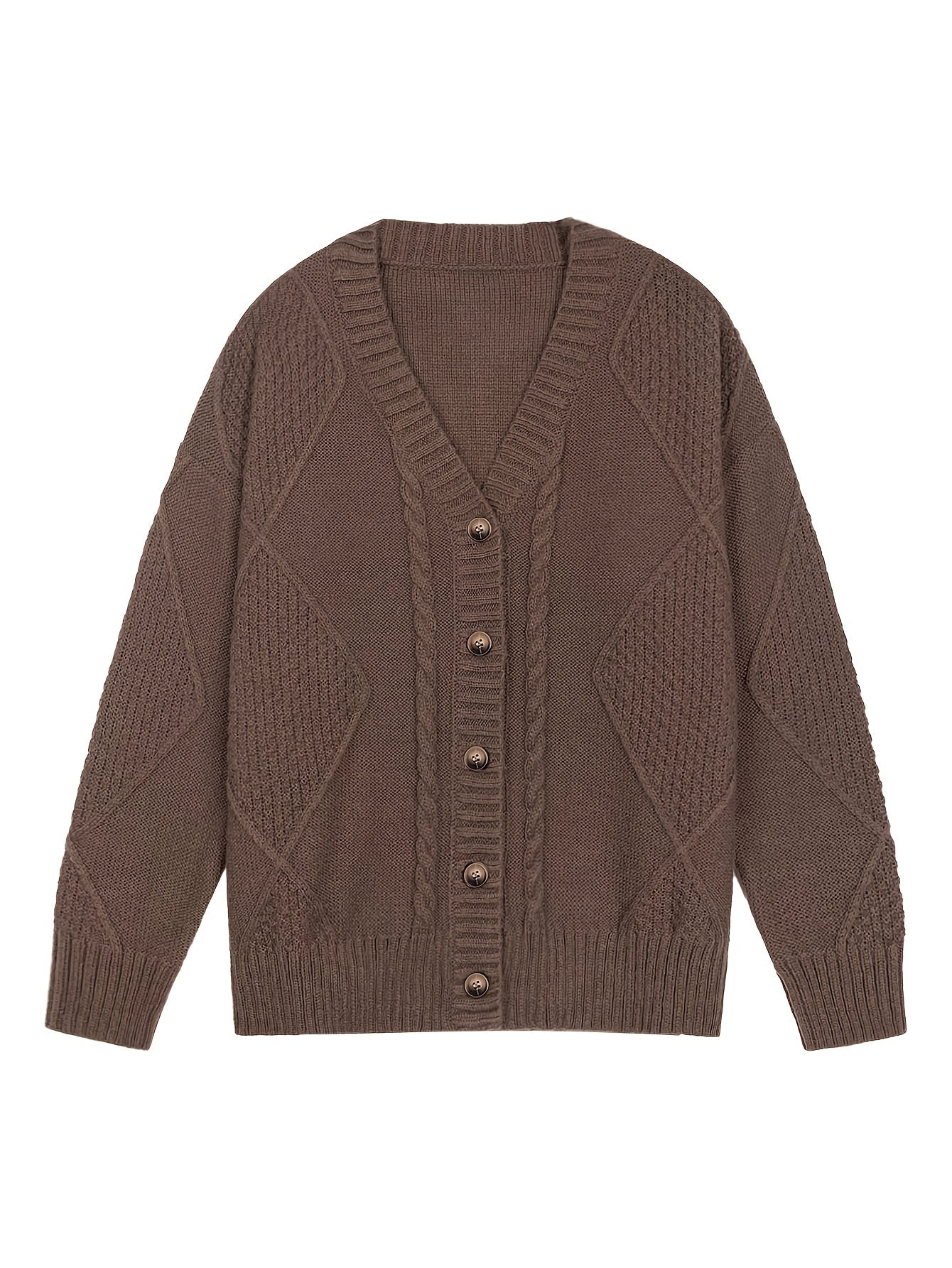 Mia Kabelstrick Cardigan - Bequem und Stylisch für Damen