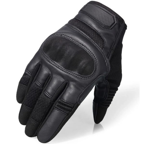 AirFlex Motorradhandschuhe – Atmungsaktives PU-Leder für Komfort und Sicherheit