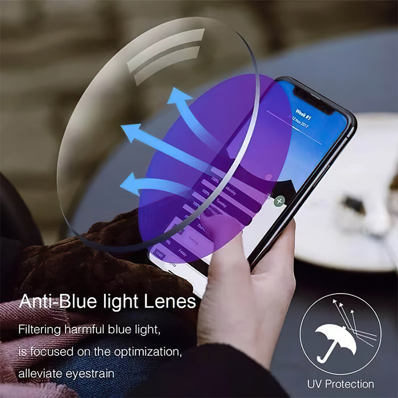 Multifokale Lesebrille mit Blaulichtfilter – Komfortables und modernes Design