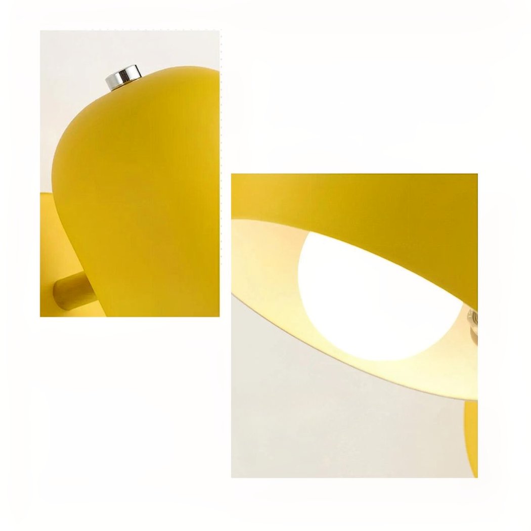NordicGlow Skandinavische Wandlampe – Farbiger Akzent mit Stimmungsvollem Licht