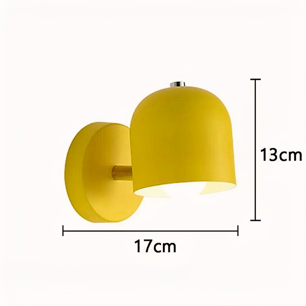 NordicGlow Skandinavische Wandlampe – Farbiger Akzent mit Stimmungsvollem Licht