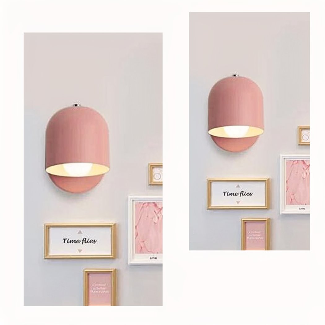 NordicGlow Skandinavische Wandlampe – Farbiger Akzent mit Stimmungsvollem Licht