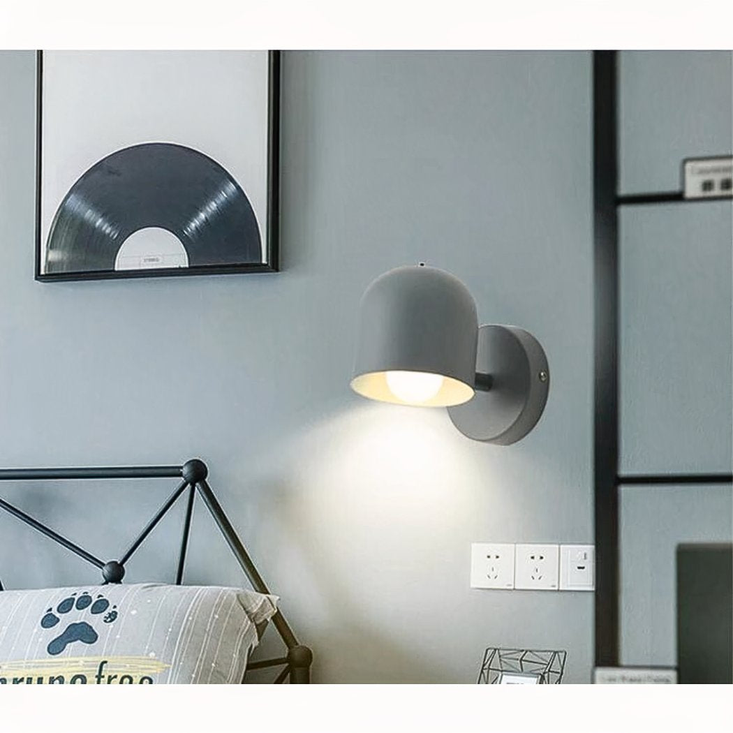 NordicGlow Skandinavische Wandlampe – Farbiger Akzent mit Stimmungsvollem Licht