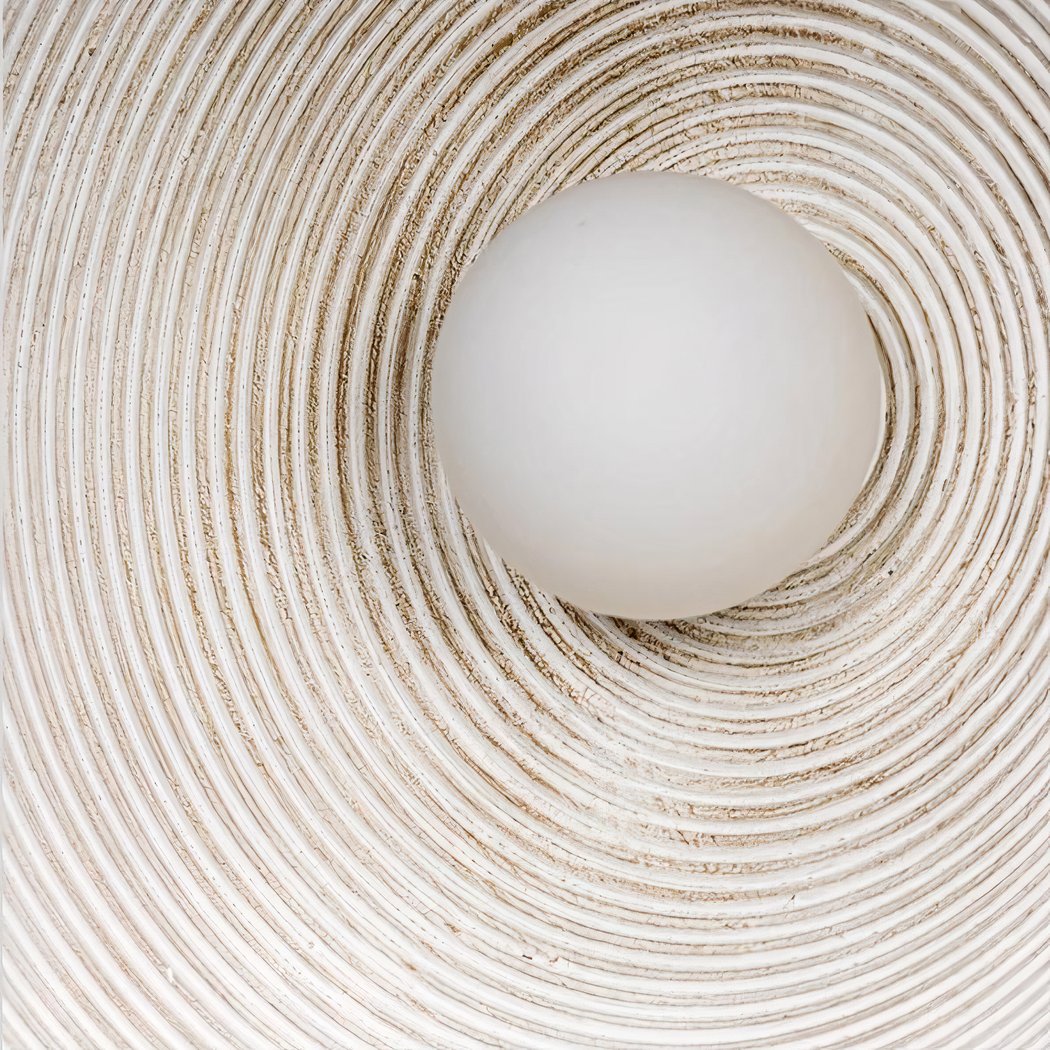 Scandi Retro Runde Wandlampe – Gemütliches Licht für Jeden Raum