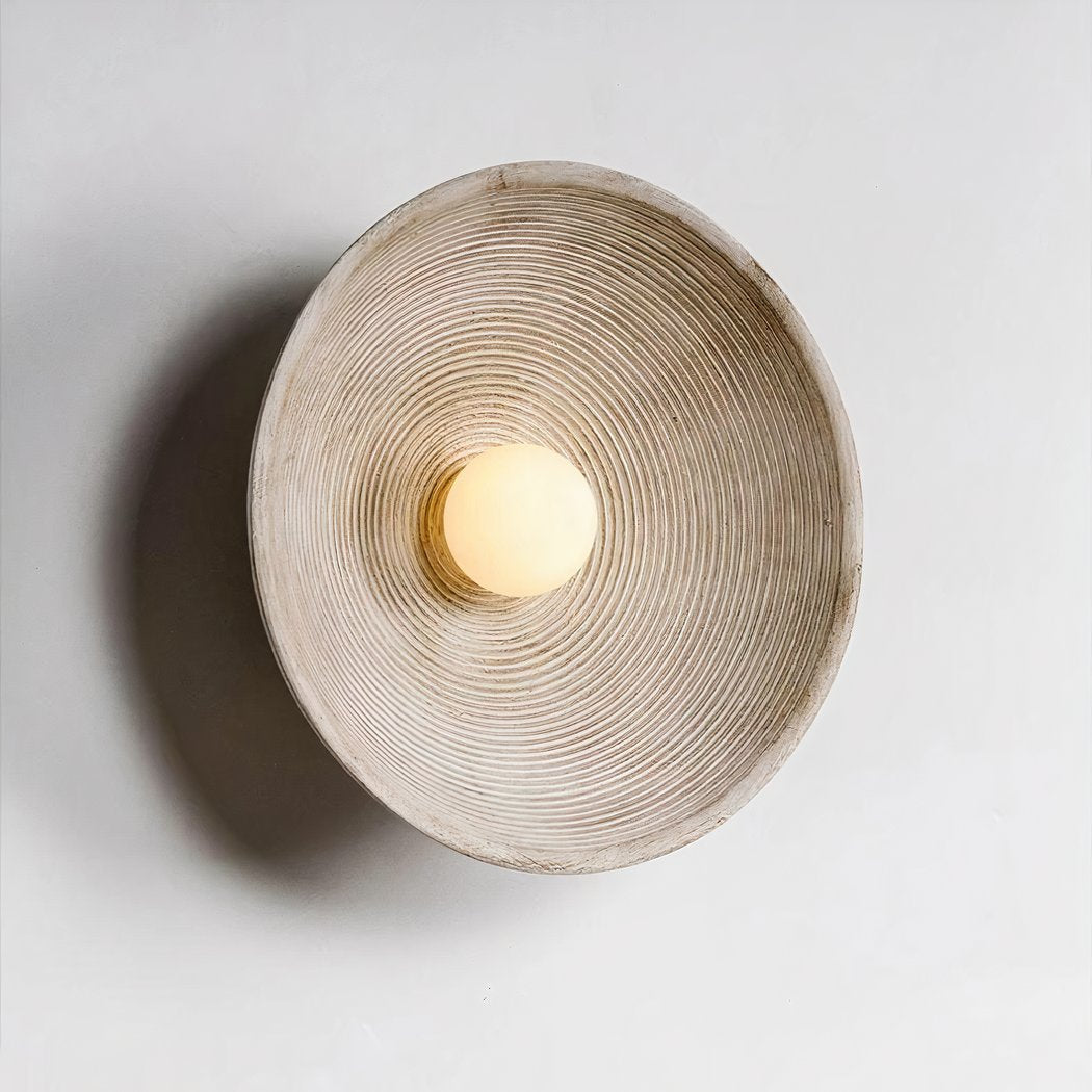 Scandi Retro Runde Wandlampe – Gemütliches Licht für Jeden Raum