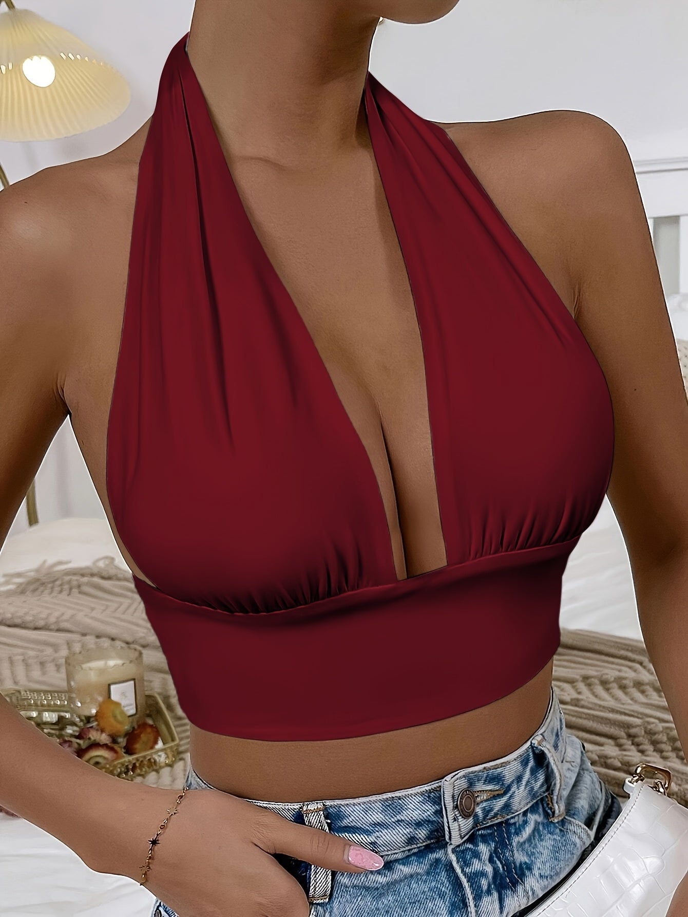 Elegantes Bandeau-Top Damen - Flexibel und Trendy