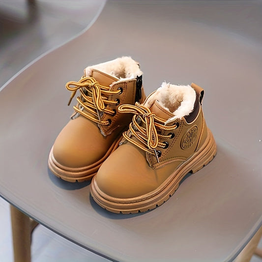Trendy Fleece Stiefel für Jungen - Warm und Wasserdicht