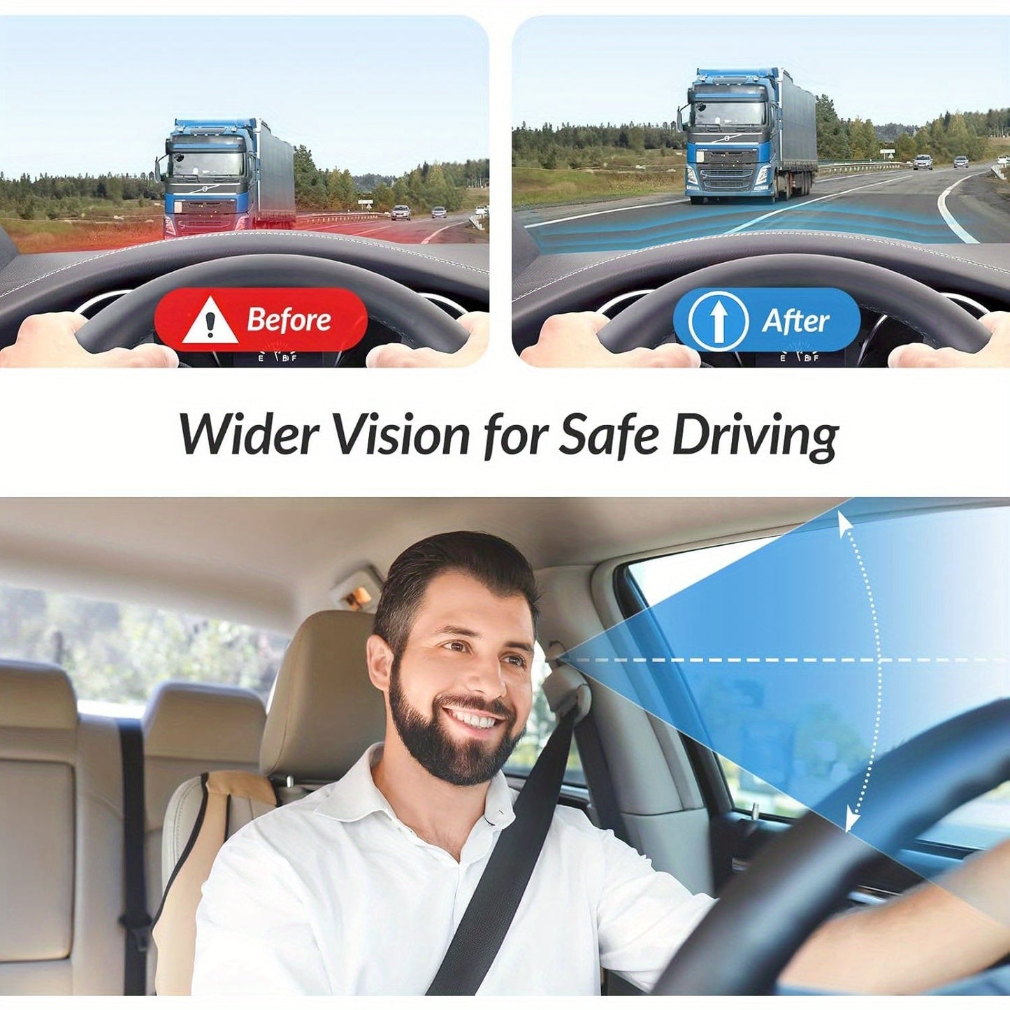 Ergonomisches Dreieckiges Autositzkissen – Memory-Schaum-Unterstützung