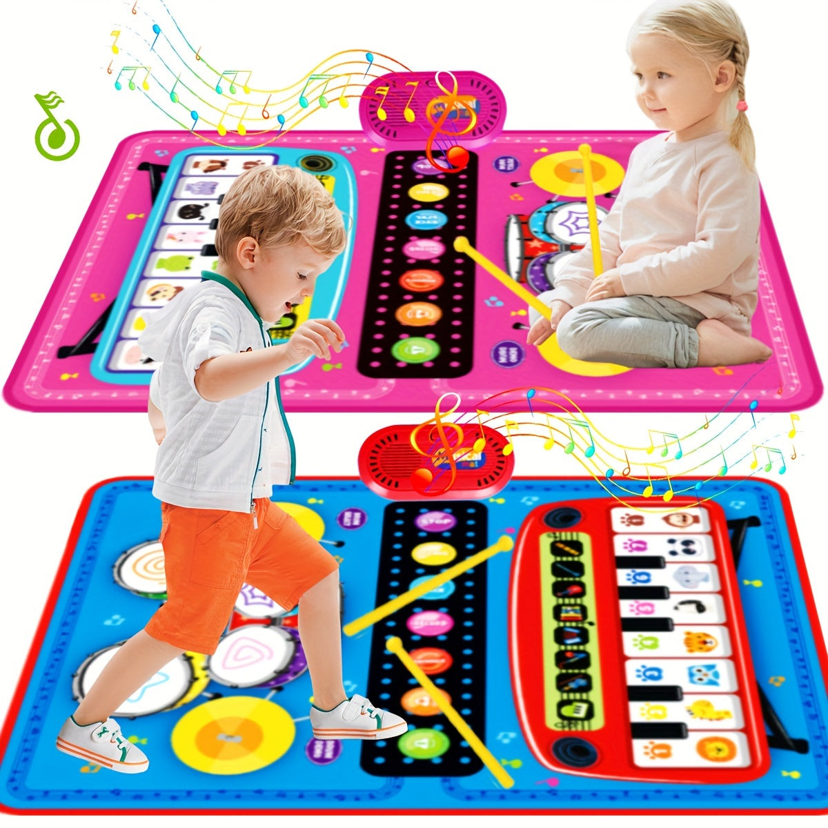 Buntes Musik-Spielteppich – Für ein kreatives Musikerlebnis