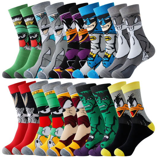 Cartoon Socken Set - Komfort und Stil mit deinen Lieblingscharakteren