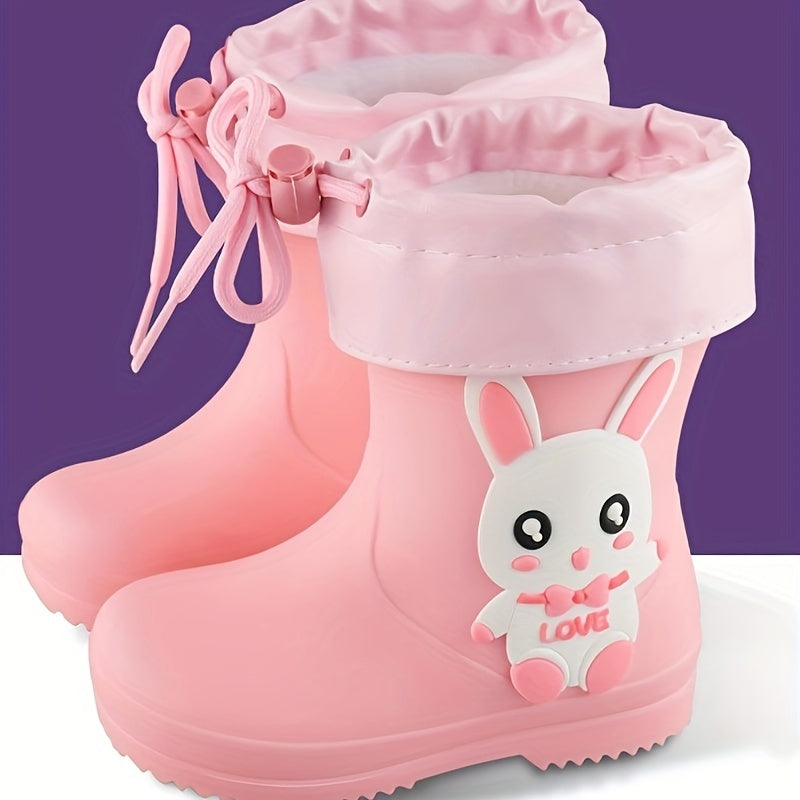 Dino & Bunny Gummistiefel für Kinder - Verspielter Wasserdichter Schutz