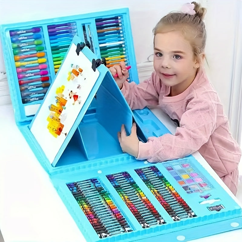 Komplettes 208-teiliges Kunstset – Professionelle Qualität für junge Kreative
