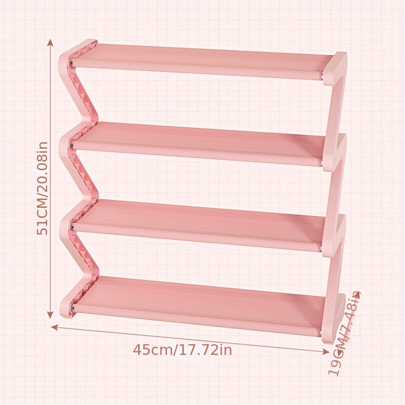 ZigZag Schuhregal - Stilvoller und Platzsparender Schuhaufbewahrer