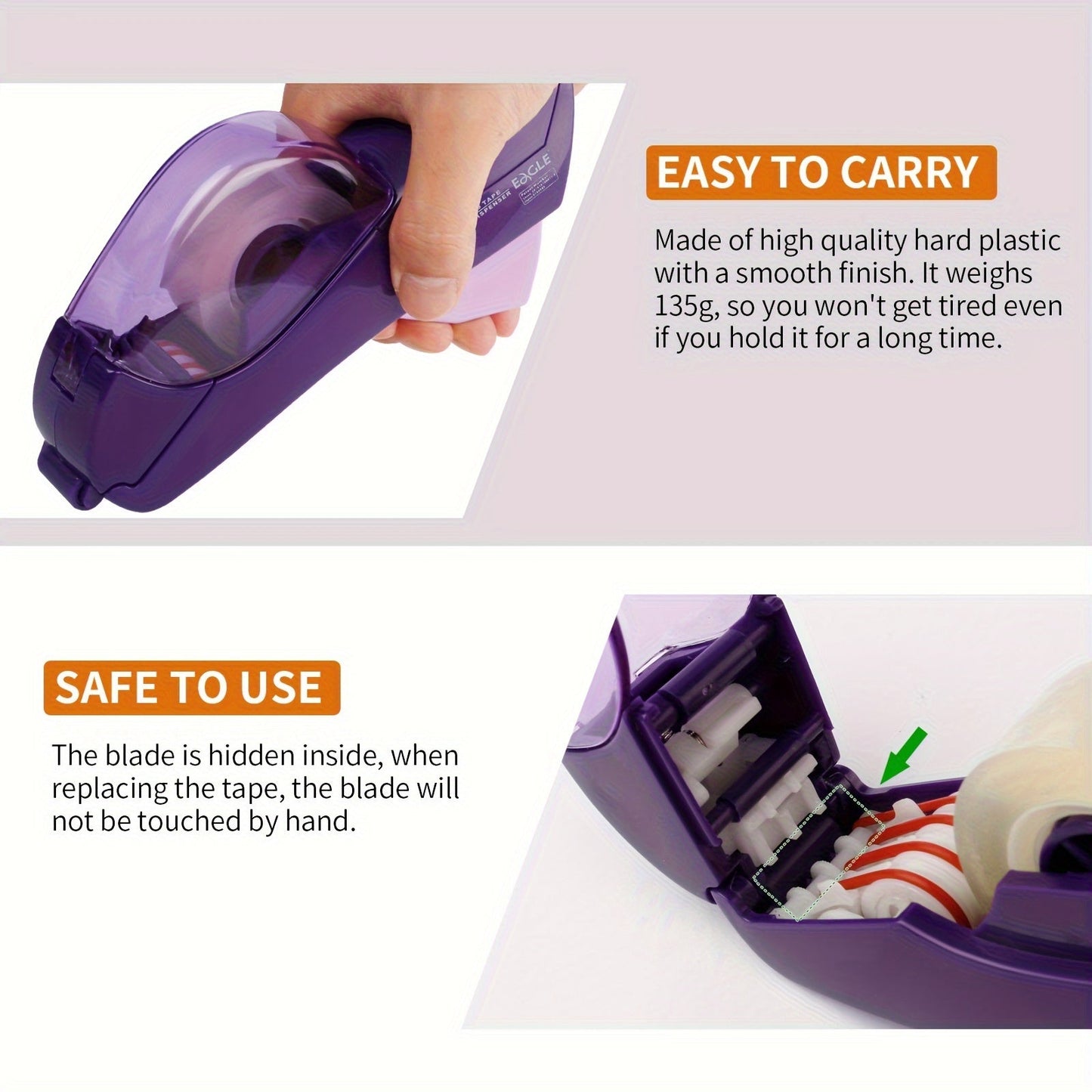 QuickSeal Klebebandspender – Superschnelles Kleben mit einer Hand