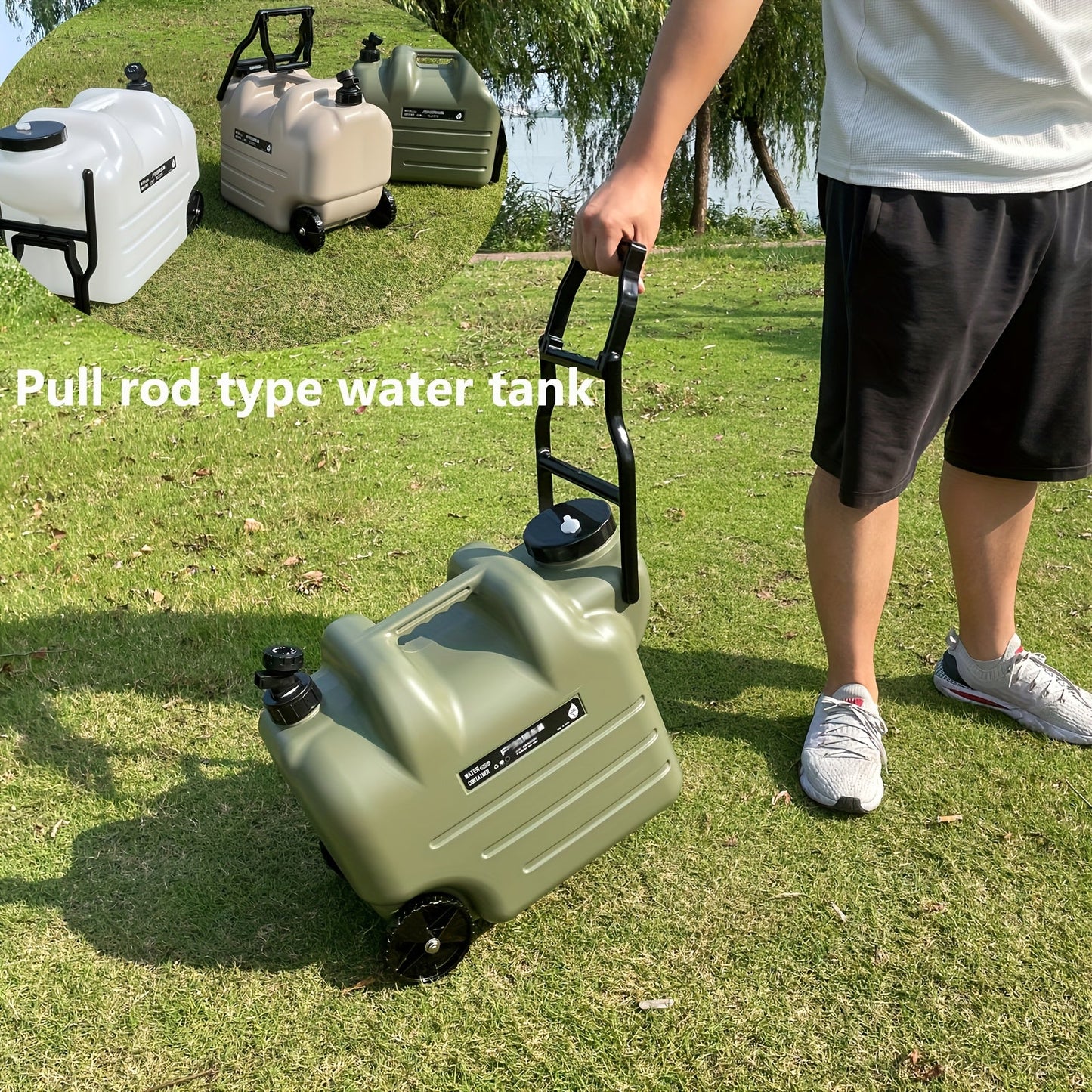 WaterMover Tragbare Wasserkanne – Groß, Robust und Einfach Zu Bewegen