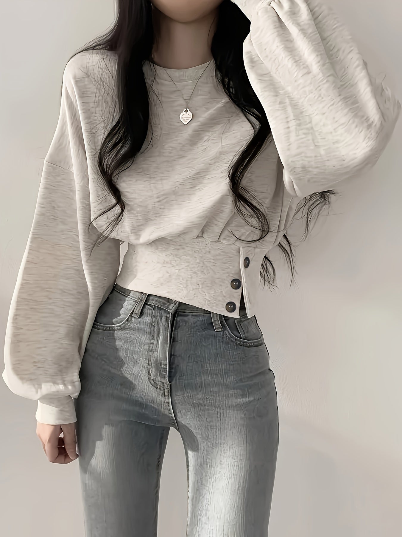 Sofie Komfort Pullover – Modern und Lässig mit Eleganten Details