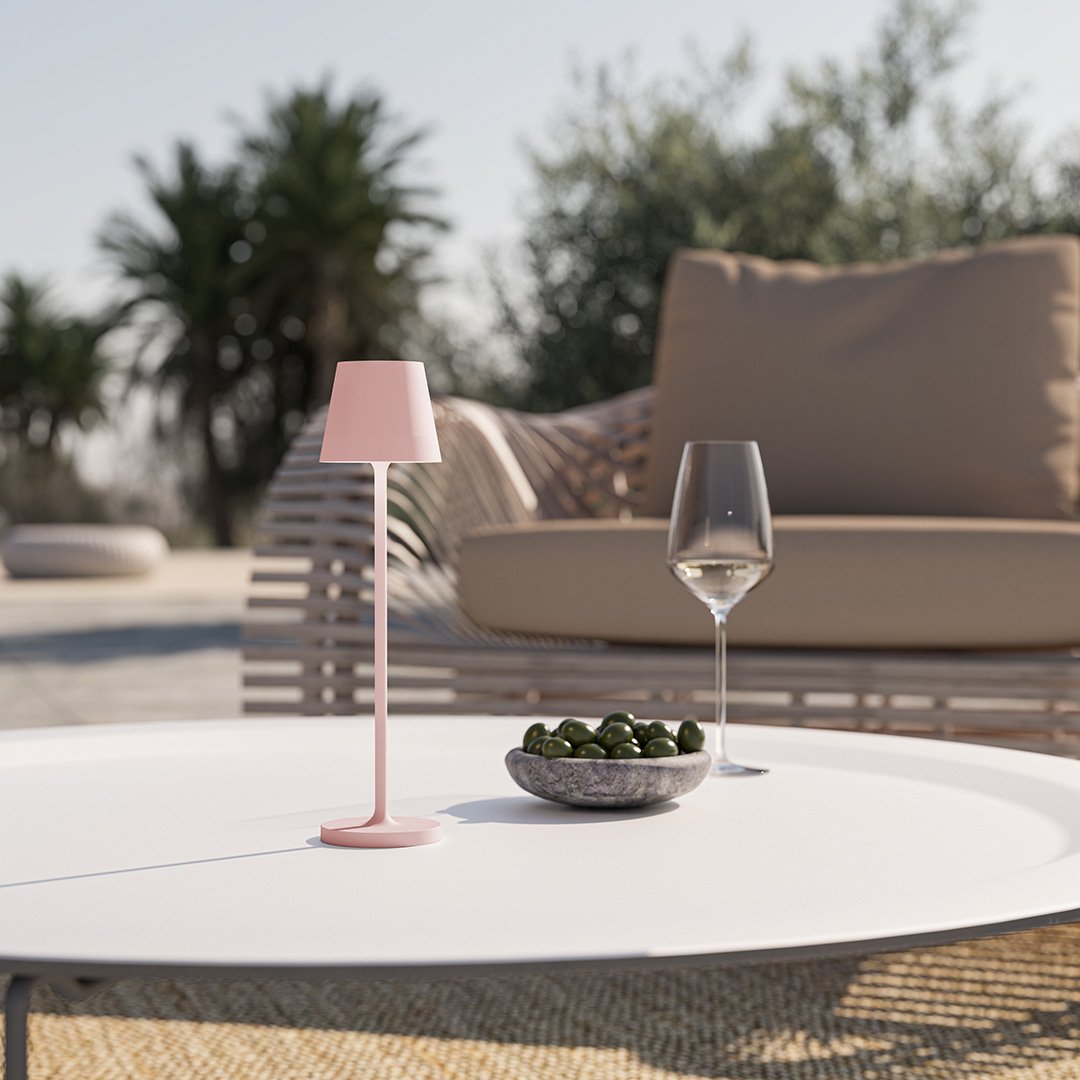 Minimalistische LED-Tischlampe