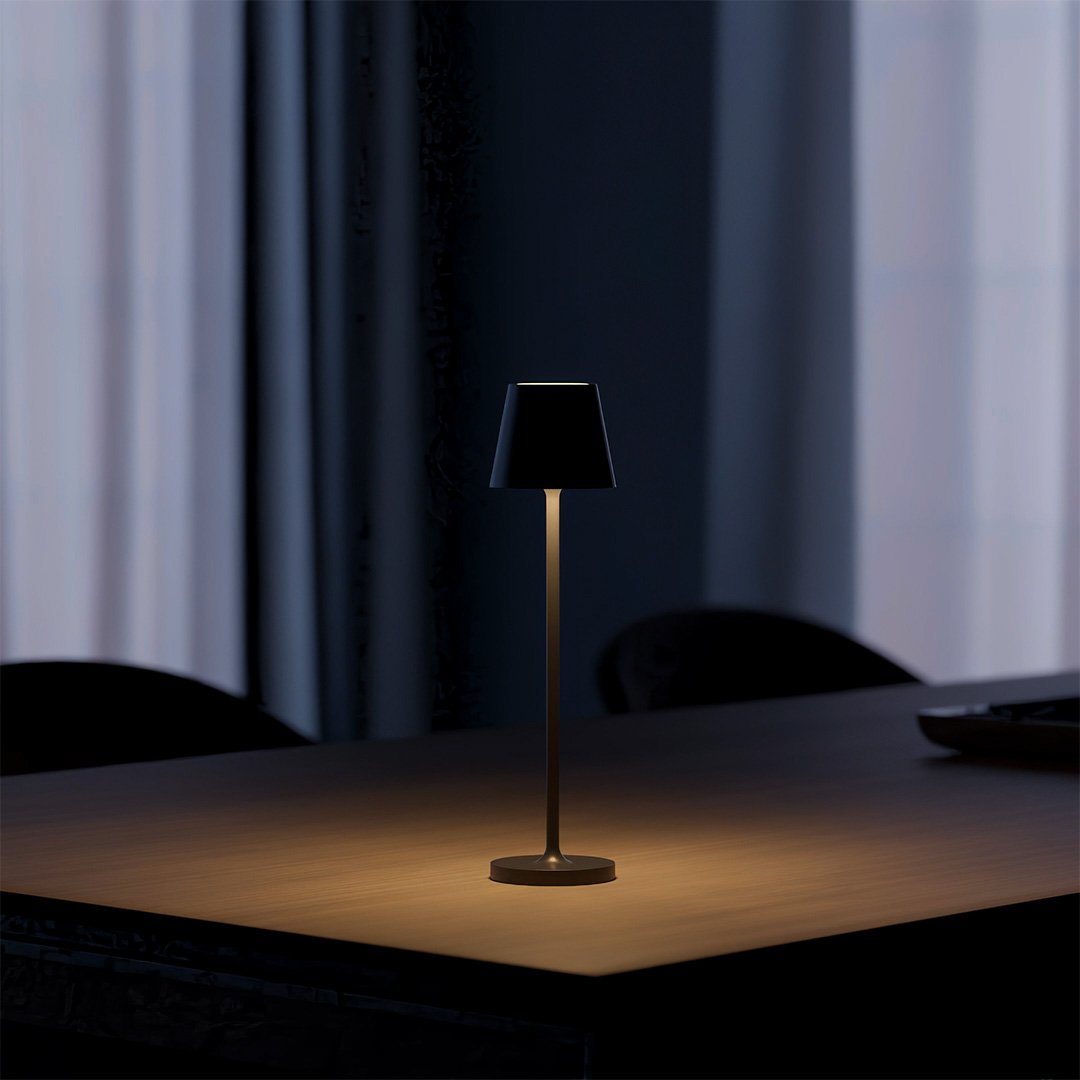 Minimalistische LED-Tischlampe