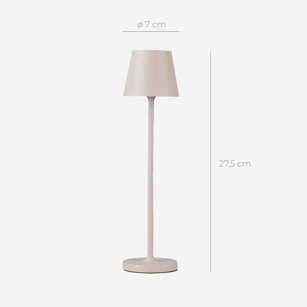 Minimalistische LED-Tischlampe