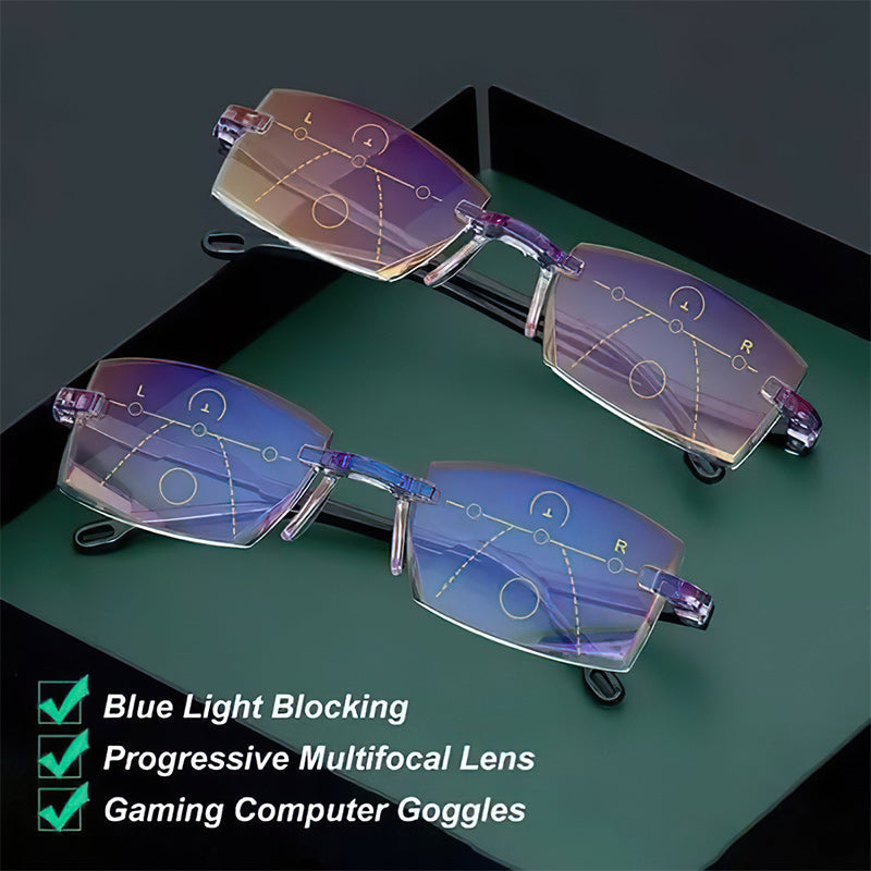 Multifokale Lesebrille mit Blaulichtfilter – Komfortables und modernes Design