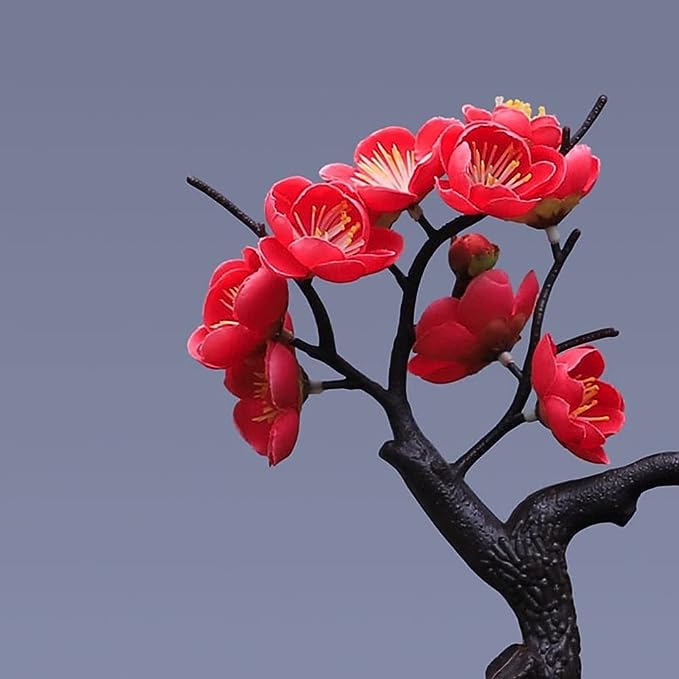 Zen Blossom Wasser-Vase – Beruhigende Bonsai-Dekoration mit Brunnen
